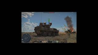 Controlled airspace warthunder gaming multiplayer teamwork tanks stryker spaa doublekill [upl. by Eioj]