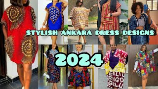 💖🌸 Cute Ankara styles for ladies Ankara short gown styles Ankara mini bubu styles African fashion [upl. by Ennairol]