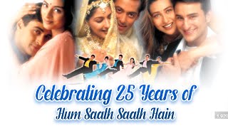 25 Years Of Hum Saath Saath Hain  Salman Khan  Saif Ali Khan  Karisma Kapoor Sonali Bendre Tabu [upl. by Leyes]