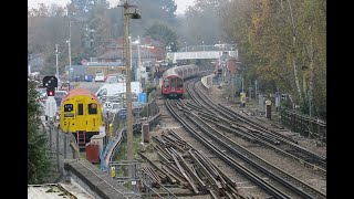 Epping Signal Cabin Epping Essex UK  London Underground Central Line  Railcam LIVE [upl. by Tolliver]