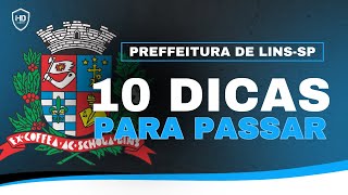 10 Dicas Para ser APROVADO no concurso da Pref de LinsSP  Prof Fernando Ricardo [upl. by Hardner]