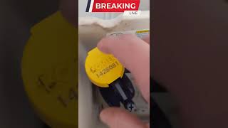 How to Fix a Toilet That Wont Stop Running How To Inspect a Toilet Fill Valve shorts [upl. by Faber256]