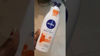 Nivea Natural Glow Body Lotion 🥰 nivea skincare bodycare products shorts youtube [upl. by Elehcor]