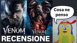 RecensioneVenom e Venom la furia di Carnage🖤Cartooman 97 venom recensione venom2 cartooman97 [upl. by Pilar]