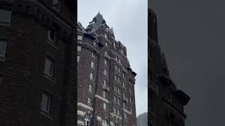 Arriving at The Fairmont Banff Springs Hotel in Banff Alberta  Canada fairmont fairmontmoments [upl. by Adiel518]