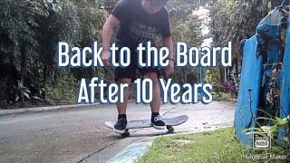 Relearning How to Skateboard After 10 Years [upl. by Llerrahs]