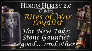 Loyalist Rites of War  Horus Heresy 20  Age Of Darkness [upl. by Hestia966]