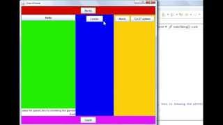 Java programming part 63 GUI  Adding Panels within Panels and setting Layout manager [upl. by Torry]