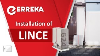 Electromechanical operator sliding door LINCE ERREKA [upl. by Rebbecca]