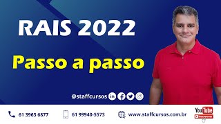 RAIS 2022  Passo a passo staffcursos rais rais2022 [upl. by Harrie]