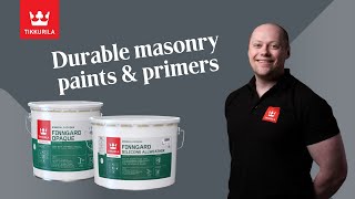 Long lasting masonry primers amp topcoats  Tikkurila UK Product Experts Explain [upl. by Ethelred]