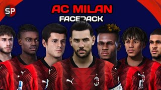 AC Milan Face update 20242025  October Edition [upl. by Shanda]