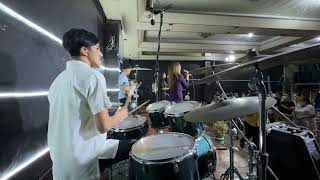 Kay Ganda ng Umaga  Faith Music Manila  DRUM COVER [upl. by Yorgo]