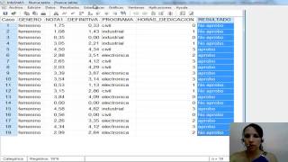 Estadística Descriptiva con infostat [upl. by Geilich523]