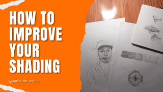 how to improve your shading  shading tips part1  realistic shading  shading kesa kare [upl. by Maybelle512]