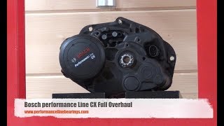 Bosch Performance Line CX bad motor noise every bearing changed [upl. by Major19]