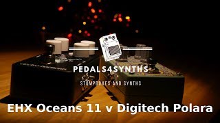 Pedals4Synths  Reverb Battle  EHX Oceans 11 v Digitech Polara wStudio ElectronicsRoland SE02 [upl. by Pippa805]