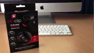 Обзор фотолинз Olloclip 3in1 для iPhone 5 FisheyeMacroWideangle [upl. by Naitsirhk]