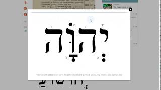 How to Pronounce YHWH the Creators Name Yehowah and the Messiahs name Yehowshuwa in Hebrew [upl. by Rudd750]