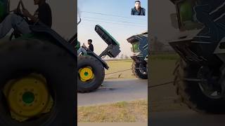 John Deere tractor vs farmer tor nishudashwal punjabi papular tractorstunt tochanking stunt [upl. by Rabkin640]