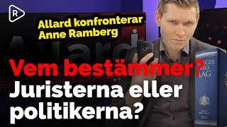 Markus Allard Vem bestämmer Juristerna eller politikerna Om brottsligheten i Sverige [upl. by Bainter623]