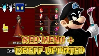 OLD Mario Kart wii  Red Menu Darky gallery beta 2  Breff DKW updated [upl. by Kielty878]