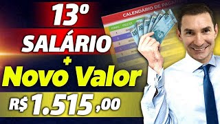 INÉDITO AUMENTO de SALÁRIO MINÍMO  13º SALÁRIO pega TODOS de SURPRESA [upl. by Hgielyak]