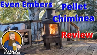 Even Embers Pellet Chiminea Patio Heater [upl. by Alonso730]