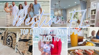 OUR FAVORITE THINGS TO DO IN DESTIN FLORIDA Best Eating Places amp Stay [upl. by Wahkuna]