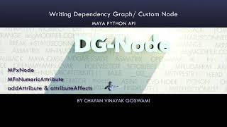 Maya Python API 10  Writing CustomDG Nodes [upl. by Rucker]