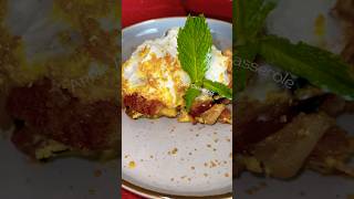 Apple French Toast Casserole foodshorts foodblog ytshort dessert applerecipe fypシ゚viral trend [upl. by Jenica]