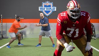 OLine Technique Drills to play like Trent Williams  Way to Play [upl. by Trout]