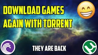 How To Download Games Again With Torrent 2017 😀😱😀 [upl. by Hasseman]