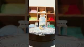 Bottle sand art ⏳ experiment shorts [upl. by Annoya]