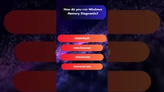 How to Run Windows Memory Diagnostic sysadmin [upl. by Neils441]