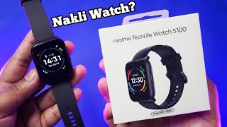 Realme TechLife Watch S100 Unboxing amp Review  Rebranded Smartwatch [upl. by Elehcin333]