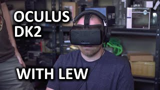 Oculus Rift DK2 Overview and Impressions  Featuring Lew from UnboxTherapy [upl. by Chickie]