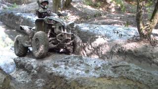 can am renegade 500 mudding [upl. by Barger684]