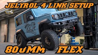 4 Link amp 4quot Lift Is It Worth It Suzuki Jimny JB74  Flex Machine [upl. by Chelsy]