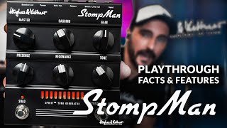 Hughes amp Kettner Stompman  Playthrough Facts amp Features  How it sounds [upl. by O'Hara]