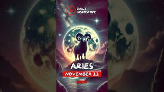 Aries Daily Horoscope  November 22 2024  Unstoppable Energy Today [upl. by Sivek]