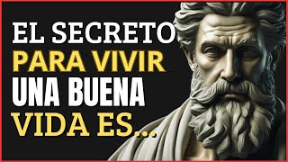 10 Principios ESTOICOS Para VIVIR UNA BUENA VIDA  ESTOICISMO [upl. by Ellered]