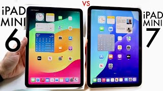 iPad Mini 7 Vs iPad Mini 6 Comparison Review [upl. by Bugbee]