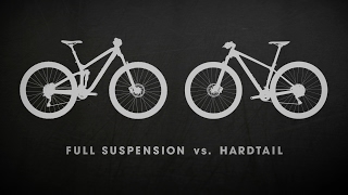 Mountain Bikes Full Suspension vs Hardtail [upl. by Oren587]