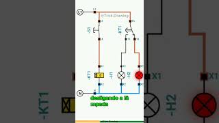 Comandos elétricos  Como funciona o temporizador ON  DELAY [upl. by Ahsatniuq]