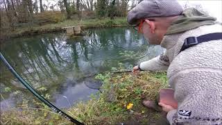 Ewan on the Lower Itchen Dec 2017 [upl. by Alisia4]