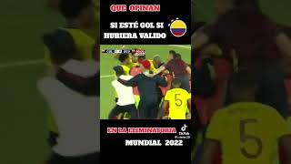 El Gol no valido al Último minuto  Colombia vs Ecuador  Eliminatorias Qatar 2022 v [upl. by Cathrine958]