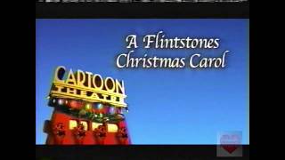 Cartoon Network  Cartoon Theatre  Bumpers  2000  A Flintstones Christmas Carol [upl. by Annawik]