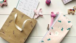 Come realizzare sacchetti di carta fai da te  Paper Bag DIY [upl. by Ahsilak]