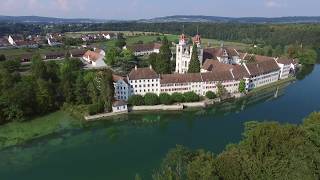 Kloster und Musikinsel Rheinau 4K Qualität [upl. by Julio]